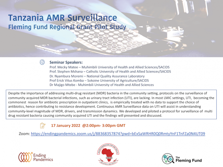 Seminar AMR Tanzania Invitation